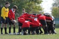 Youth rugby championship Royalty Free Stock Photo