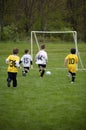 Youth Soccer Game Royalty Free Stock Photo