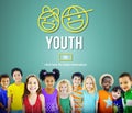 Youth Young Adult Kids Child Concept Royalty Free Stock Photo