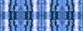 Youthful Stripes. Indigo Denim Hippie Color. Shibori Dyeing. Tie Dye Drawing. Seamless Modern Pattern Ikat. Nautical Background