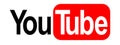 Youtube Icon with Solid White Background