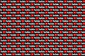 YouTube logo. YouTube is a video-sharing website. Seamless pattern. EPS 10