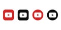 Youtube - popular video platform. Kyiv, Ukraine - January 12, 2020