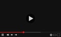 YouTube web video player. Modern design