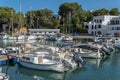 Yoyal yacht club of Portopetro, Mallorca Royalty Free Stock Photo