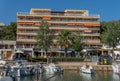 Yoyal yacht club of Portopetro, Mallorca Royalty Free Stock Photo