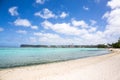 Ypao beach in Guam Royalty Free Stock Photo