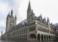 Ypres Belfry and town hall.