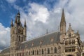 Ypres Cloth Hall, Belgium Royalty Free Stock Photo