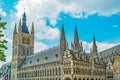 Ypres / Ieper , Belgium - cloth hall Royalty Free Stock Photo