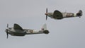 De Havilland Mosquito and Spitfire at Thunder Over Michigan