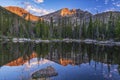 Ypsilon and Chiquita Reflected in Chipmunk Lake