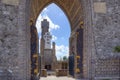 Yser tower seen trough the Pax gate