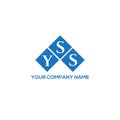 YSS letter logo design on white background. YSS creative initials letter logo concept. YSS letter design.YSS letter logo design on Royalty Free Stock Photo