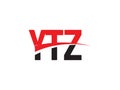 YTZ Letter Initial Logo Design Vector Illustration Royalty Free Stock Photo