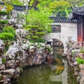 Yu Yuan Garden in Shanghai Royalty Free Stock Photo