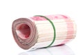 Yuan notes. China Currency Royalty Free Stock Photo