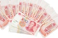 Yuan notes from China's currency