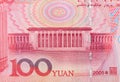 100 yuan RMB in China Royalty Free Stock Photo