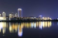 The yuandang lake night sight