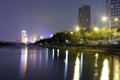 The yuandang lake night sight