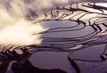 Yuanyang rice terraces Royalty Free Stock Photo