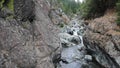 Yuba river near Loves Falls Eureka Plumas forest California