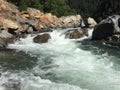 Yuba River. Spring Afternoon in California Gold Country