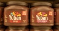 Yuban Coffee in a Grocery Store Royalty Free Stock Photo