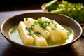 Yuca con Mojo: Boiled Yuca with Zesty Garlic-Lime Sauce