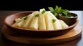 Yuca con Mojo: Boiled Yuca with Zesty Garlic-Lime Sauce