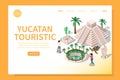 Yucatan Travel Landing Page