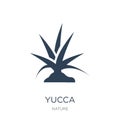 yucca icon in trendy design style. yucca icon isolated on white background. yucca vector icon simple and modern flat symbol for Royalty Free Stock Photo