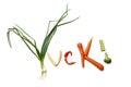 Yuck! Vegetables! Royalty Free Stock Photo