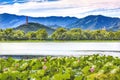 Yue Feng Pagoda Lotus Garden Summer Palace Beijing China Royalty Free Stock Photo