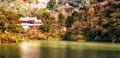 Yuecheng Lake in Mount Qingcheng Shan in Dujiangyan