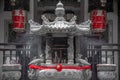 Buddhist temple in Singapore Royalty Free Stock Photo