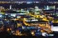 Yuen Long district at night