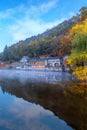 Lake Kinrin is one of the representative sightseeing spots in the Yufuin area, situated at the foot