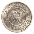 50 yugoslavian dinar coin Royalty Free Stock Photo