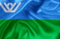 Yugra flag illustration