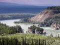 Yukon river Canada Royalty Free Stock Photo