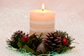 Yule christmas Candle