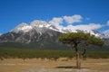 Yulong jokul of Yunnan Royalty Free Stock Photo