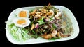 Yum tua poo, wing bean shrimp salad seafood, thailand food