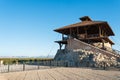 Yuma prison watch tower Royalty Free Stock Photo