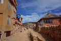 The Yumani community on the Isla Del Sol on Lake Titicaca