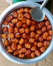 Yummy Chenna Jhilli, a popular sweet of Odisha, dipped in sugar syrup Royalty Free Stock Photo