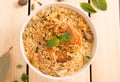 Yummy delicious chicken biryani