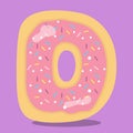 YUMMY DONUT ALPHABET D 04